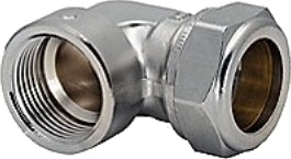 Vinkel 1/2 15 Mm M/Mf. Forkr. Kompressions Fit.