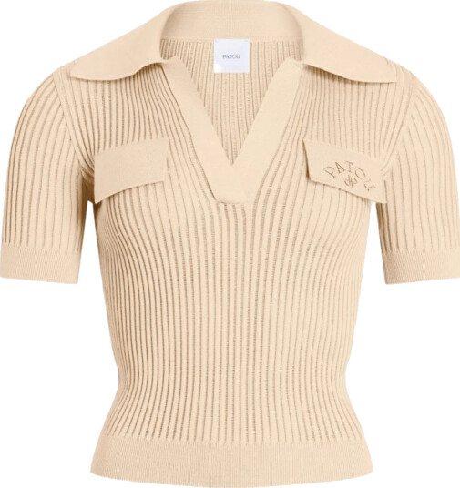 Patou Dame Strikkevarer Beige L,