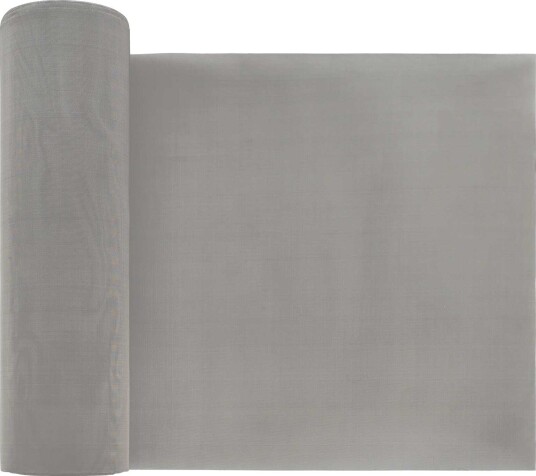 vidaXL Maskeskjerm 20 x 500 cm 120 Mesh Rustfritt stål 201 Sølv
