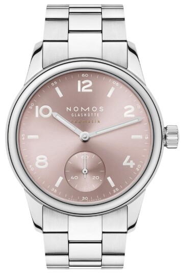 Nomos Glashütte Dameklokke N 756.SB Club Sport Neomatik Rosa/Stål