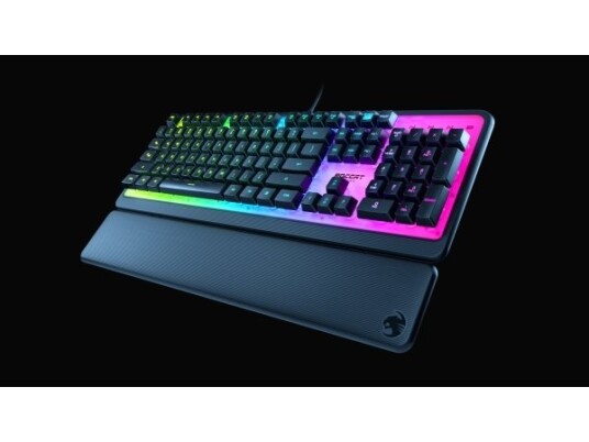 Roccat Magma, Full-Size (100%), Usb, Membrannøkkelbryter, Qwerty, Rgb Led, Sort Roccat Magma, Full-Size (100%), Usb, Membrannøkkelbryter, Qwerty, Rgb Led, Sort