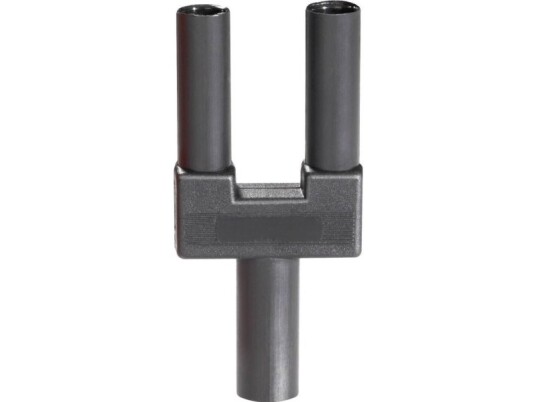 Schnepp Si Fk 19/4 Mb Sw Sikkerhedskortslutningsstik Sort Stift Diameter: 4 Mm Stiftafstand: 19 Mm 1 Stk