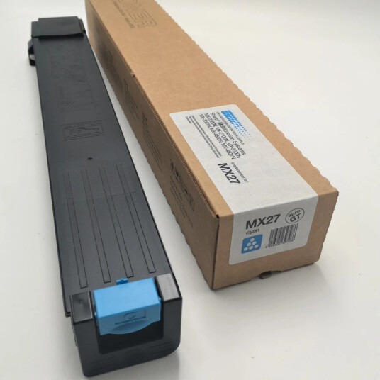 TB Toner Cyan (15.000 sider) erstatter Sharp MX-27GTCA TB Premium toner