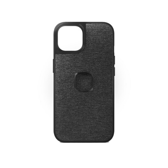 Peak Design iPhone 14 Stoffdeksel med SlimLink Brakett - MagSafe Kompatibel - Charcoal