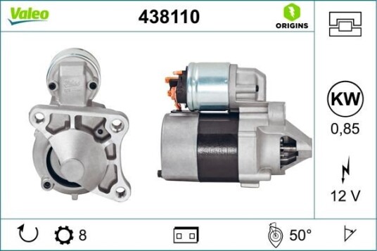 Starter VALEO 438110
