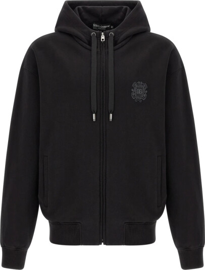 Dolce & Gabbana Herre Gensere & Hettegensere Svart 2XL,