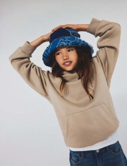 name it Nkmbrody Ls Nreg Sweat Wh Bru Noos Beige 158-164 name it Nkmbrody Ls Nreg Sweat Wh Bru Noos Beige 158-164