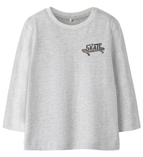 Name It Genser NmmBertram Light Grey Melange 5 år 110 Genser Grå Name It Genser NmmBertram Light Grey Melange 5 år 110 Genser Grå