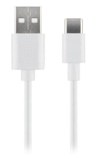 MicroConnect USB-C kabel 1 m - 3 A - Svart MicroConnect USB-C kabel 1 m - 3 A - Svart