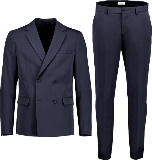 Lindbergh Fine Twill Stretch Suit NAVY 46