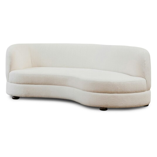 Tinted Objects Delon Sofa Bouclé Classic Off white