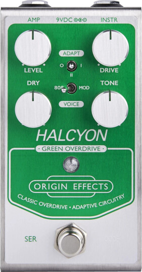 Origin Effects Halcyon Grønn Overdrive Origin Effects Halcyon Grønn Overdrive