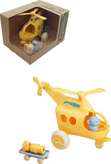 Viking Toys Reline Jumbo Lekesett Ambulansehelikopter