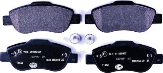 Bremseklosser HELLA 8DB 355 011 241