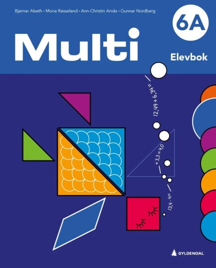 Multi 6a, 3. Utg. Av Bjørnar Alseth, Ann-Christin Arnås, Gunnar Nordberg, Mona Røsseland
