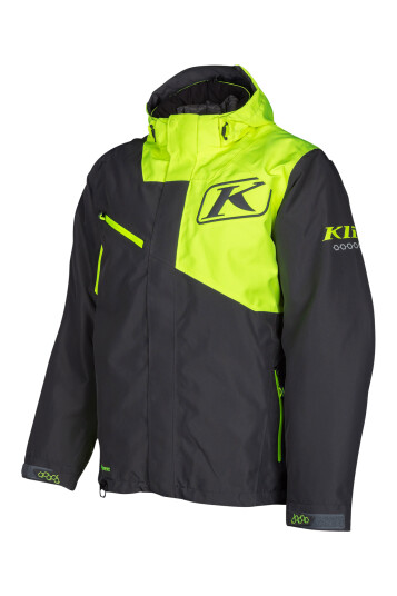 KLIM Snøjakke Kompound Asfalt - Hi-Vis