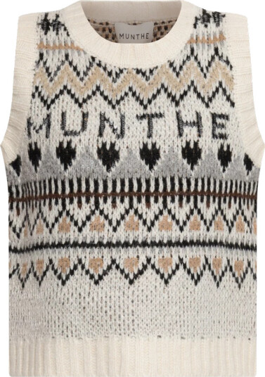 Munthe Dame Strikkevarer Beige M,