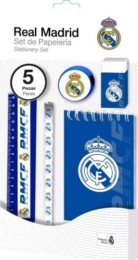 Real Madrid Skrivesett 5 Deler