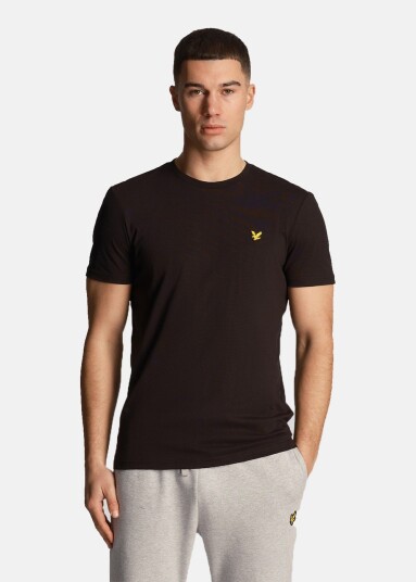 Lyle&Scott Martin Ss T-Shirt Jet Black 2xl T-Shirts