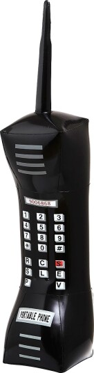Kjempestor Oppblåsbar Retro Mobiltelefon 77 cm