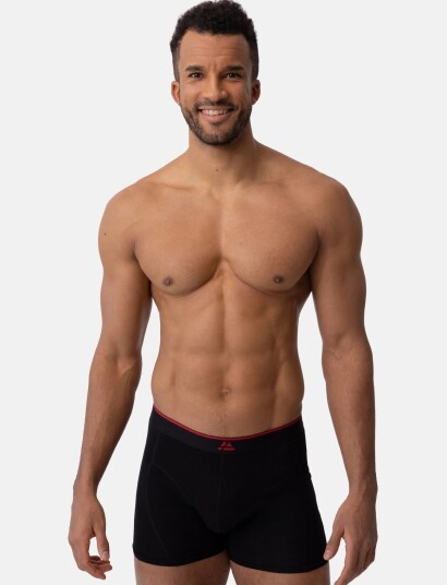 Danish Endurance Bamboo Trunks Men 10 Pack Black XL