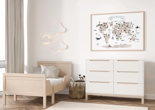 Plakat Dyreriket / Map of the World