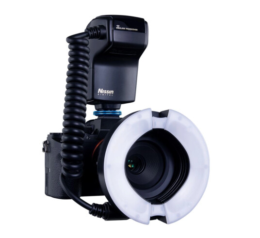 Nissin Macro Ring Flash MF18 Sony Makro ringblits Nissin Macro Ring Flash MF18 Sony Makro ringblits