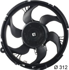 MAHLE CFF 147 000P Kjølevifte MAHLE CFF 147 000P Kjølevifte
