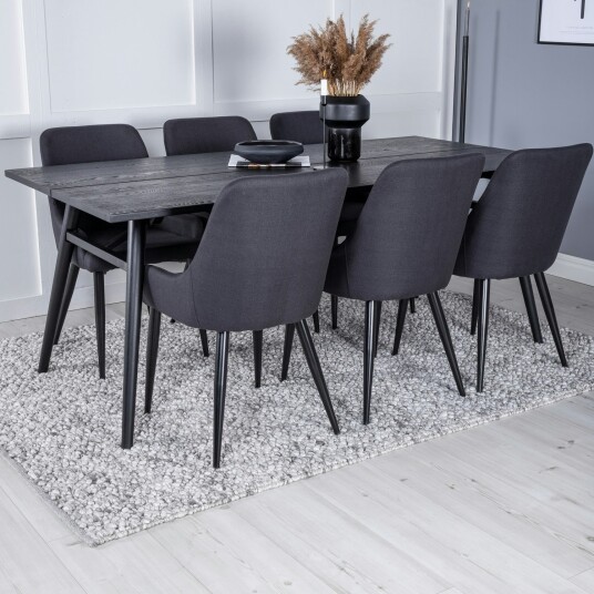 Venture Home Spisegruppe Venture Home Salt med 6 Plake Stoler GR19635