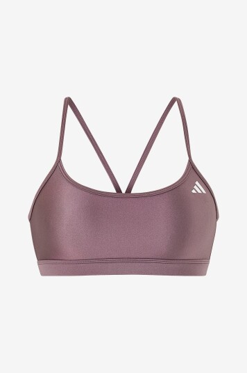 adidas Sport Performance - Sports-BH Aero LS Bra - Brun