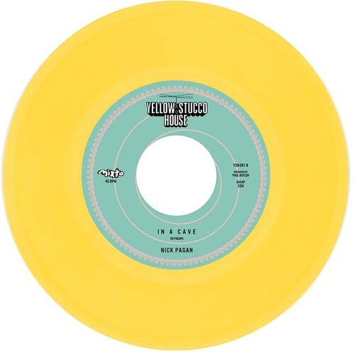 Nick Pagan In A Cave B/w Hardly Use My Hands LP/Vinyl