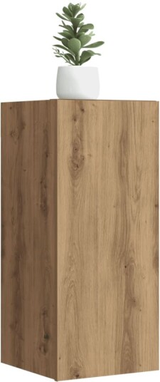 TV-benker 2 stk artisan eik 30,5x30x60 cm konstruert tre 8721158438126