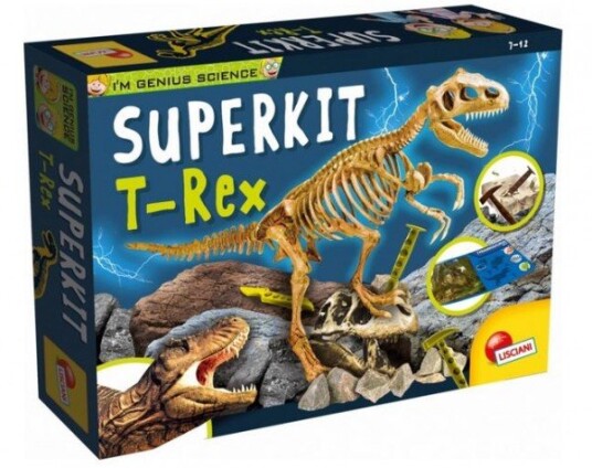 Lisciani I''m A Genius Super Kit T-Rex Utgravingssett Paleontology