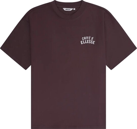 Ellesse Caffe Tee DARK BROWN XXL