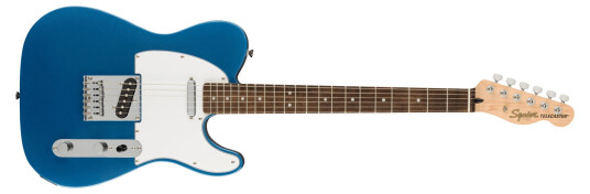 Squier Affinity Series Telecaster Lake Placid Blå, Hvit Pg, Laurel Fb