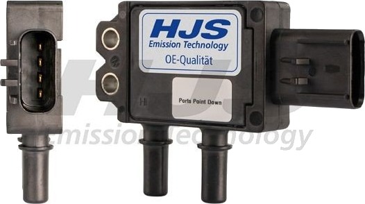 Sensor, avgasstrykk HJS 92 09 1078