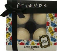 Warner Bros. Friends Coffee Parfymert Badebombe 4 x 65g