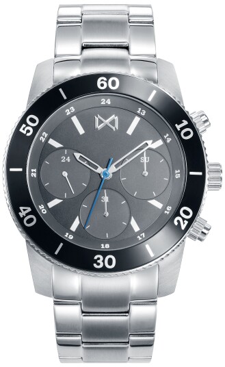Mark Maddox Herreklokke HM7130 56 Classic Stål Ø43 mm