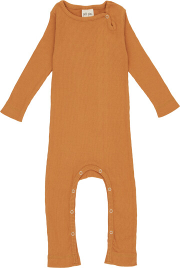 Orange Petit Piao Modal LS Jumpsuit (68 / 6 mnd)