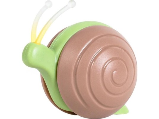 Cheerble Interactive Cheerble Wicked Snail Cat Toy Brun
