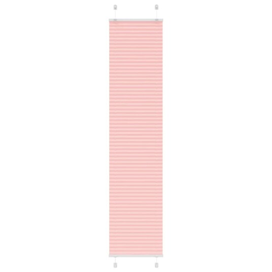 plisségardin Rosa 45x200 cm Stoff Bredde 44,4 Polyester
