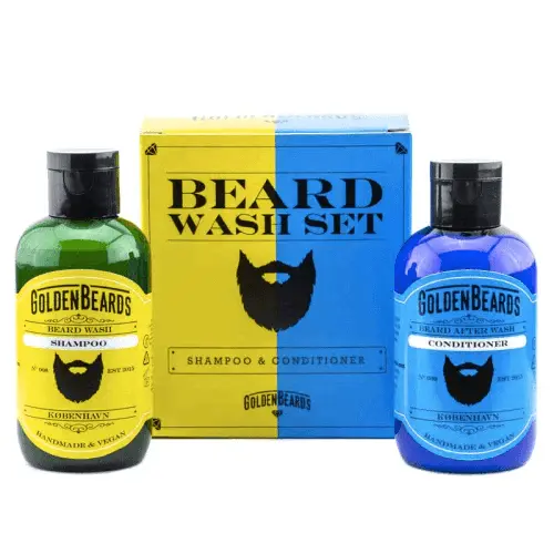 Golden Beards Beard Wash Set