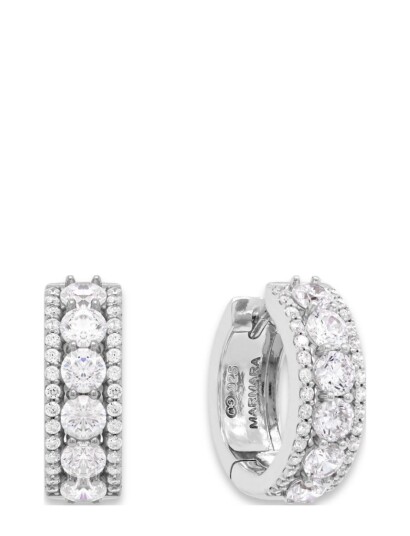 MARMARA STERLING Silver Majestic Earrings |Silver |One Size