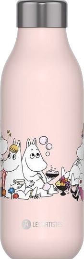 Les Artistes Bottle Up mummi termoflaske 0,5L samling rosa Les Artistes Bottle Up mummi termoflaske 0,5L samling rosa