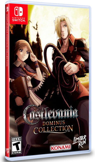 Castlevania Dominus Collection Portrait Cover Nintendo Switch Spill Castlevania Dominus Collection Portrait Cover Nintendo Switch Spill
