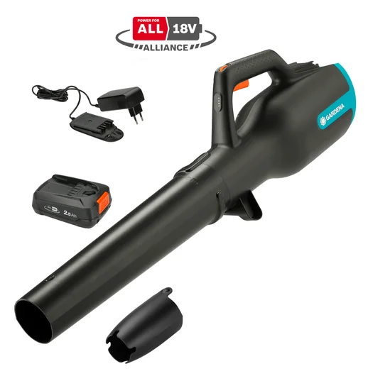 Gardena Elektrisk gressklipper Batteri Løvblåser PowerJet 18V P4A Klar-til-bruk