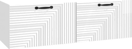 Vegghengt TV skap Høgglans hvit 98 x 31 x 30 cm Konstruert tre Vegghengt TV skap Høgglans hvit 98 x 31 x 30 cm Konstruert tre