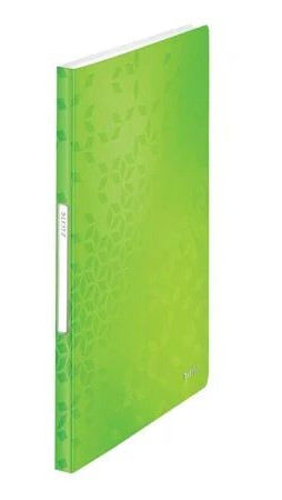 Leitz Presentasjonsmappe WOW PP 40 lommer Grnn Leitz Presentasjonsmappe WOW PP 40 lommer Grnn