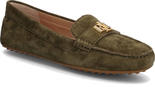 Lauren Ralph Lauren Barnsbury Suede Loafer Khaki green 37.5 Lauren Ralph Lauren Barnsbury Suede Loafer Khaki green 37.5