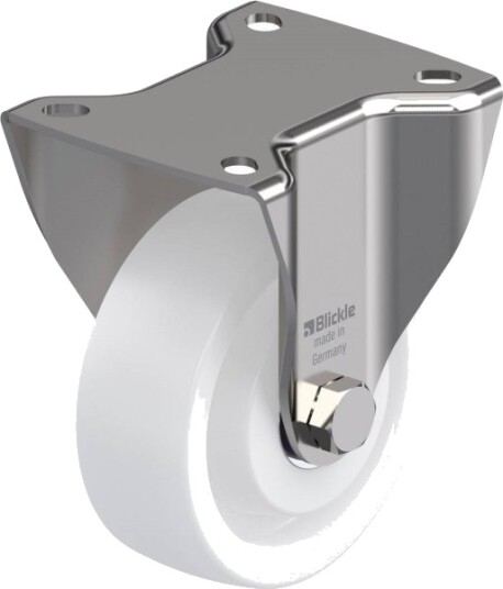Blickle 754140 Bkx-Spo 100Xk-1 Fast Hjul, Hjuldiameter 100 Mm, Bæreevne Maks. 350 Kg, 1 Stk